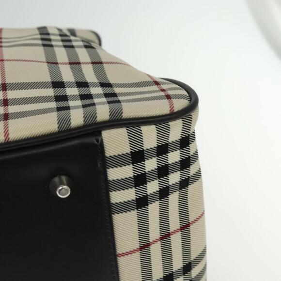 Burberry Nova Check Boston Bag Canvas Beige - Picture 13 of 16